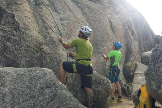 Bautismo de Escalada y Rápel (Cercedilla, Madrid)