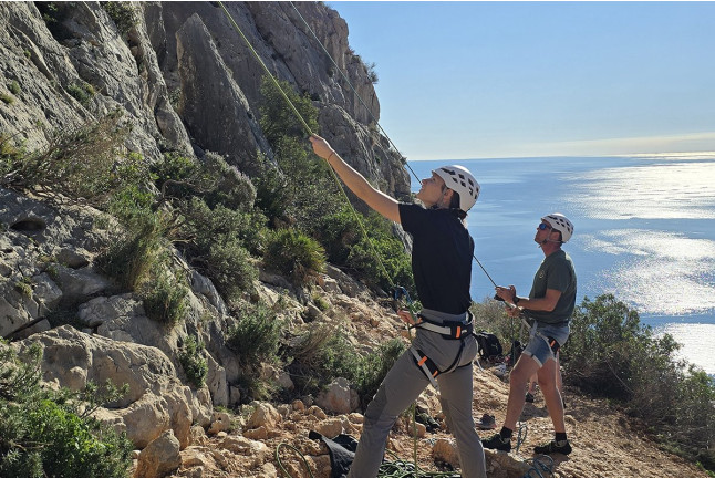 Bautismo de Escalada con Fotos en Altea o Elda (Alicante)