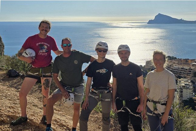 Bautismo de Escalada con Fotos en Altea o Elda (Alicante)