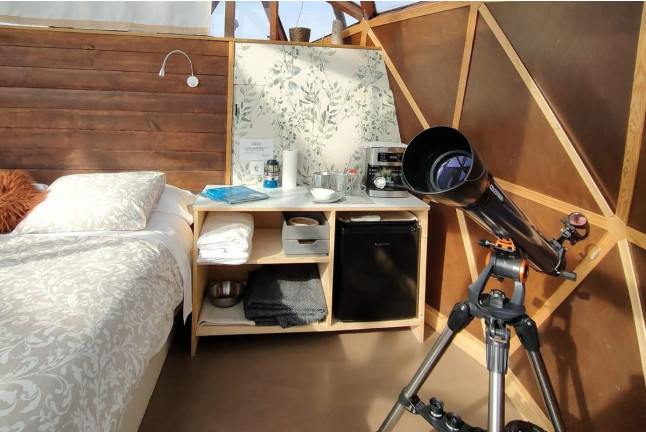 Escapada de 2 Noches en Domo con Telescopio y Opción a Cena Pícnic en Mirador de Pideago (Huesca)