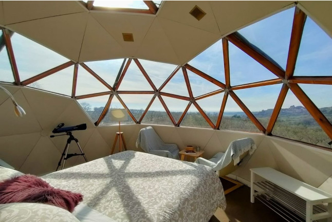 Escapada de 2 Noches en Domo con Telescopio y Opción a Cena Pícnic en Mirador de Pideago (Huesca)