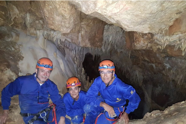 Espeleología (Ejulve, Teruel) 