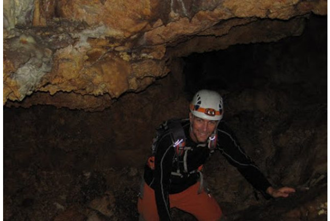 Espeleología para dos personas (Granada)