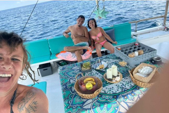 Excursión en Barca Tradicional Ibicenca con Bebidas, Tapas, Snorkel, Paddle Surf y Sea Scooter (Sant Antoni, Ibiza)