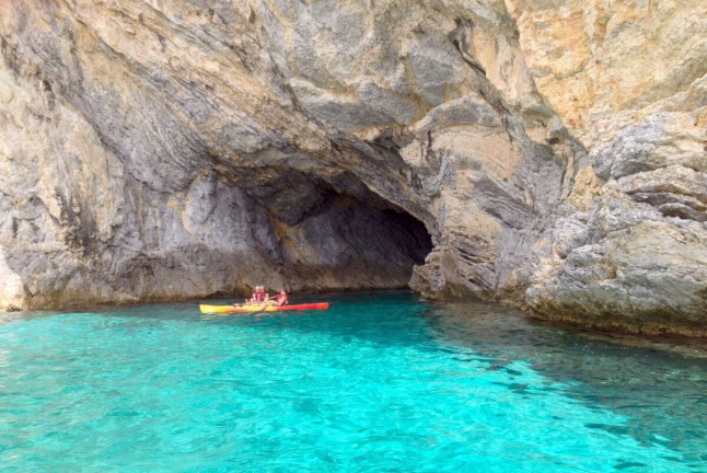 Excursión en Kayak (Sant Elm, Mallorca)