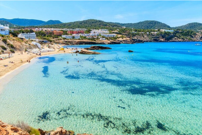 Excursión en Moto de Agua a Cala Tarida o Cala Conta (Ibiza)