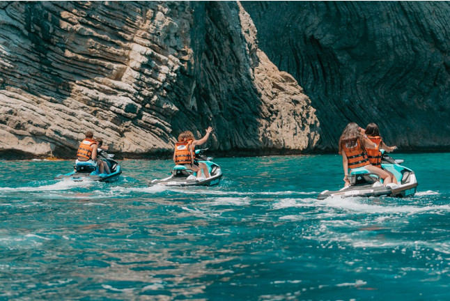 Excursión en Moto de Agua con Fotos (Alcúdia, Mallorca)
