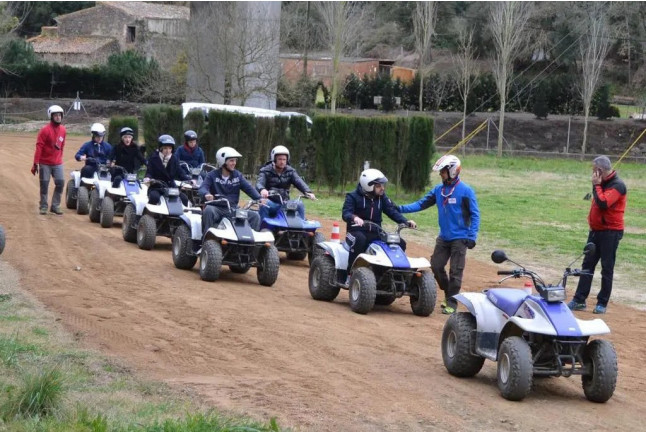Excursión en Quad de nivel iniciación (Barcelona)