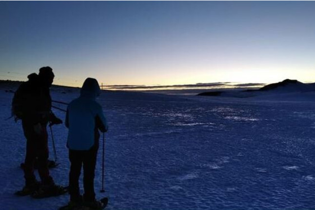 Excursión Nocturna en Raquetas de Nieve (La Molina, Girona)
