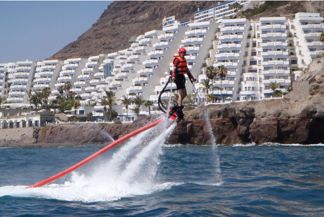 Flyboard en Playa de Taurito y Playa de Mogán (Gran Canaria)