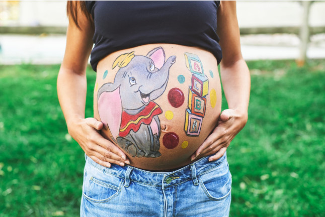 Sesión Fotográfica para Embarazadas y Bellypaint (Madrid)