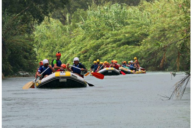 Rafting en el Cañón de Almadenes con Visita a dos Cuevas y Reportaje Fotográfico (Murcia)