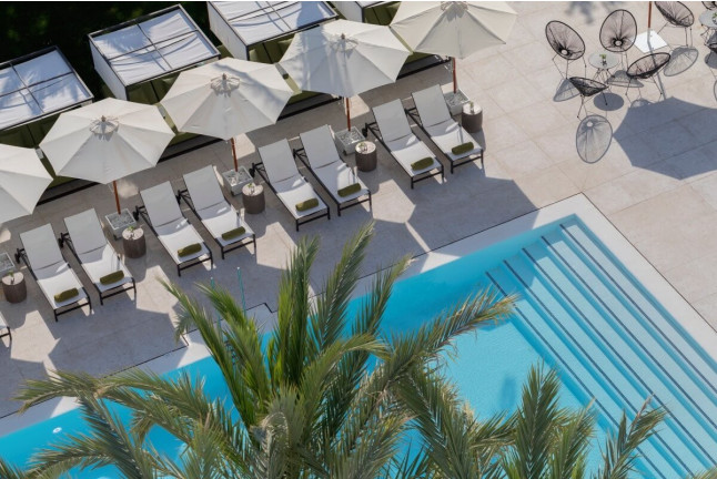 Day Pass con Circuito Spa, Acceso a Piscinas, Cama Balinesa, Cava y Almuerzo para dos en HM Ayron Park 5* (Palma de Mallorca) 