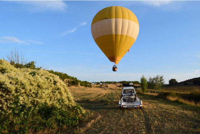 Vuelo en Globo Aerostático con Almuerzo, Cava y Fotos (Cuenca)