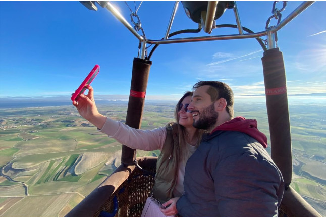 Paseo Privado en Globo sobre Campos de Lavanda para dos (Brihuega, Guadalajara)