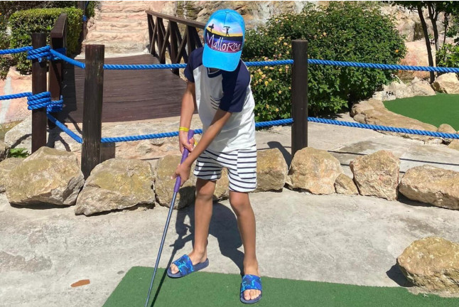 Entrada a Golf Fantasia (Palmanova, Mallorca)