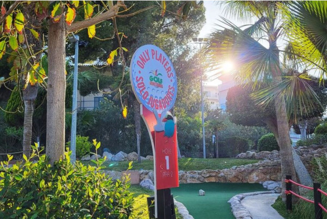 Entrada a Golf Fantasia (Palmanova, Mallorca)