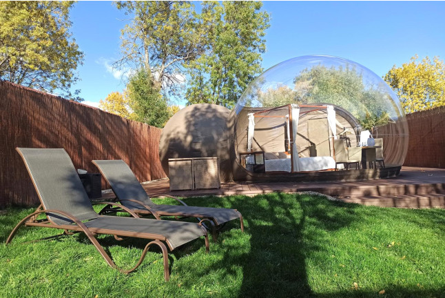 Escapada en Habitación Bubble con Desayuno en Gredos Estelar (Navatalgordo, Ávila)