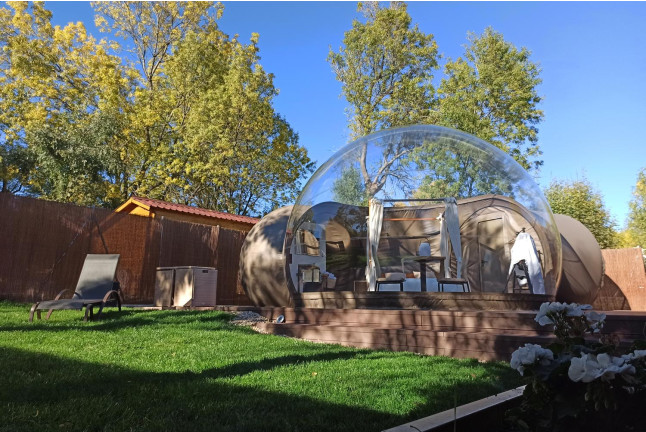 Escapada en Habitación Bubble con Desayuno en Gredos Estelar (Navatalgordo, Ávila)