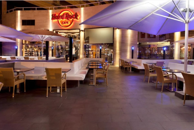 Menú en Hard Rock Café Mallorca (Mallorca)