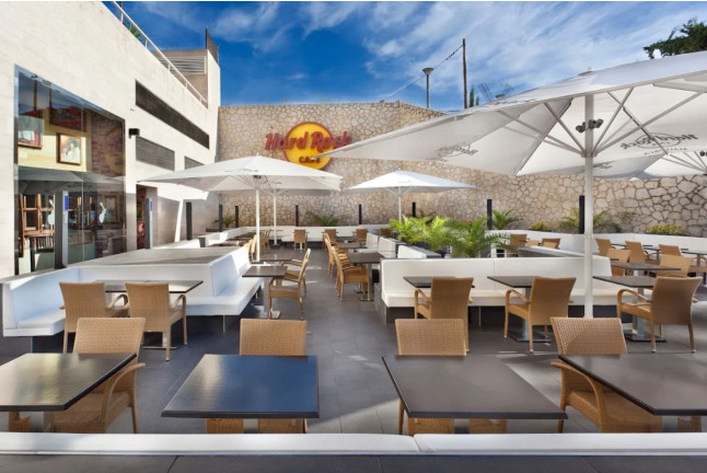 Menú en Hard Rock Café Mallorca (Mallorca)