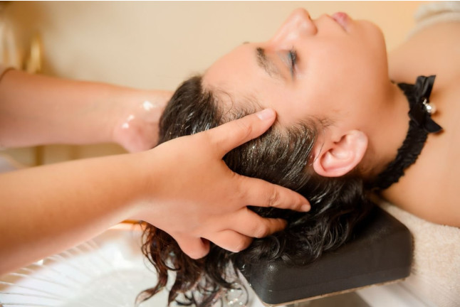 Ritual Serenidad con Exfoliación, Tratamiento y Masaje Facial en KMS Head Spa (Perpiñán, Francia)