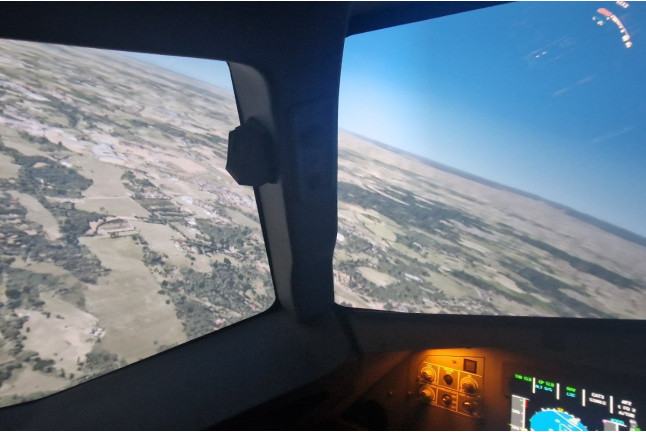 Simulador de Vuelo A320 para dos (Sevilla)