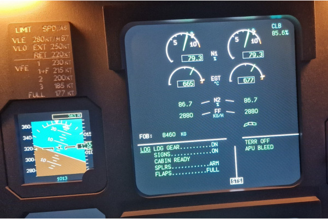 Simulador de Vuelo A320 para dos (Sevilla)