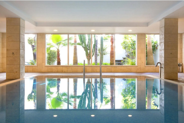 Circuito Spa, Masaje Relajante y Cena para dos en Aqua Rituals Experience de Hipotels Hipocampo Playa 4* (Cala Millor, Mallorca)