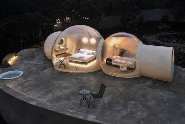 Noche bajo las Estrellas: Escapada en Bubble Premium en Balú Hotel (Monesterio, Badajoz)