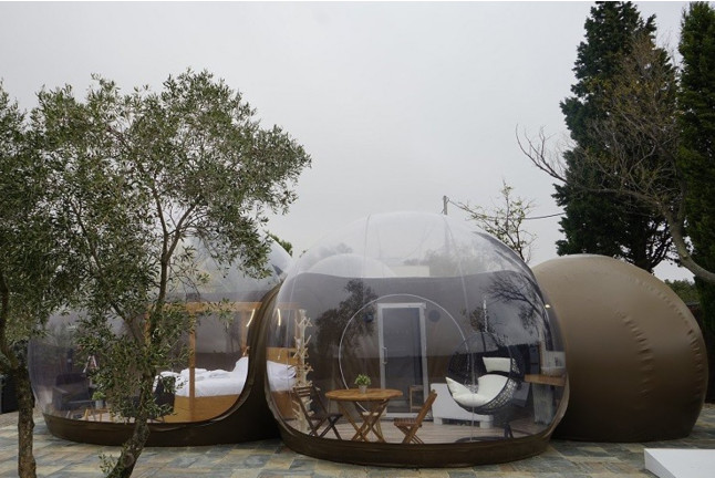 Escapada en Bubble VIP Hidro con Bañera de Hidromasaje y Desayuno en Zielo de Levante (Tírig, Castellón)