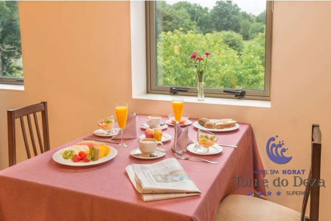 Escapada Romántica con Spa en el Hotel Spa Norat Torre do Deza 4* Superior (Pontevedra, Galicia)
