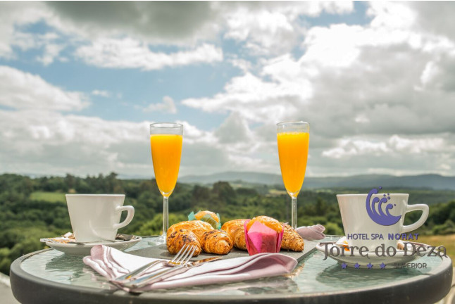 Escapada Romántica con Spa en el Hotel Spa Norat Torre do Deza 4* Superior (Pontevedra, Galicia)