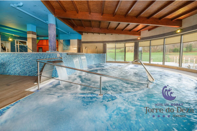 Circuito Spa y Masaje para Parejas en el Hotel Spa Norat Torre do Deza 4* Superior (Pontevedra)