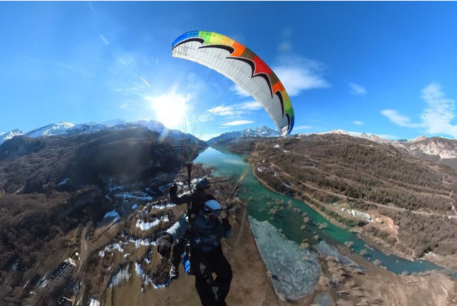 Vuelo en Parapente Biplaza con Vídeo Opcional (El Pueyo de Jaca, Huesca)
