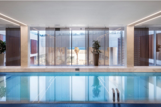 Circuito Spa y Comida o Cena para dos en Hotel Marina Badalona 4* (Badalona, Barcelona)