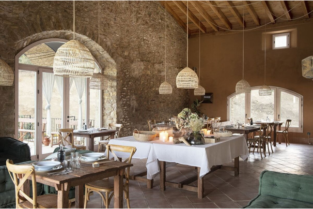 Spa Privado y Comida o Cena para dos en Ecoturisme Can Buch (Sant Aniol de Finestres, Girona)