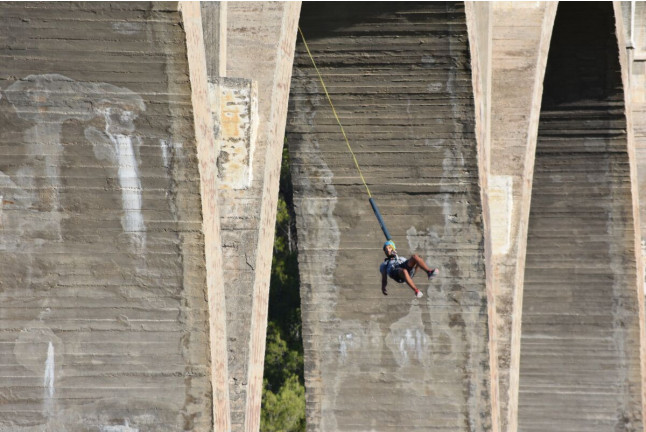 Puenting con Vídeo: Salto de 50 metros (Alicante)