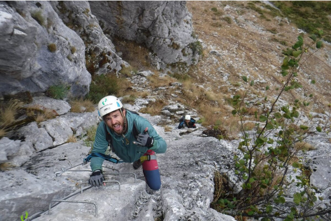 Vía Ferrata en el Valle de Arbas (León)