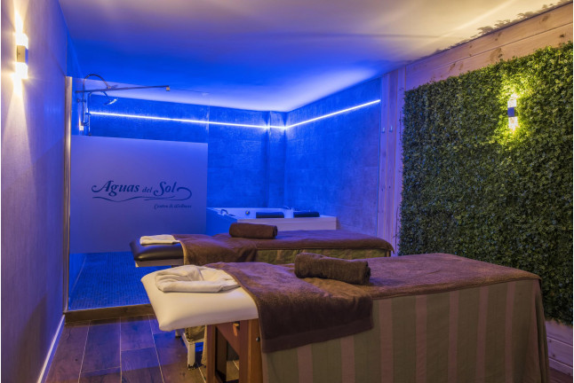 Jacuzzi Privado y Masaje para dos en Aguas del Sol Centro Wellness (Torremolinos, Málaga)