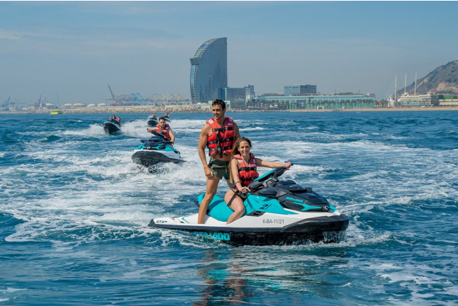 Jet Ski: Moto de Agua para dos (Barcelona)