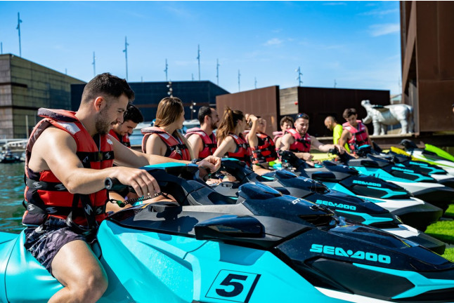 Jet Ski: Moto de Agua para dos (Barcelona)