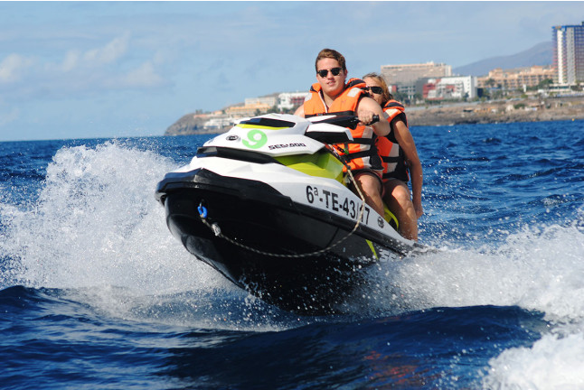 Jet Ski Safari: Moto de Agua en Costa Adeje (Tenerife) 