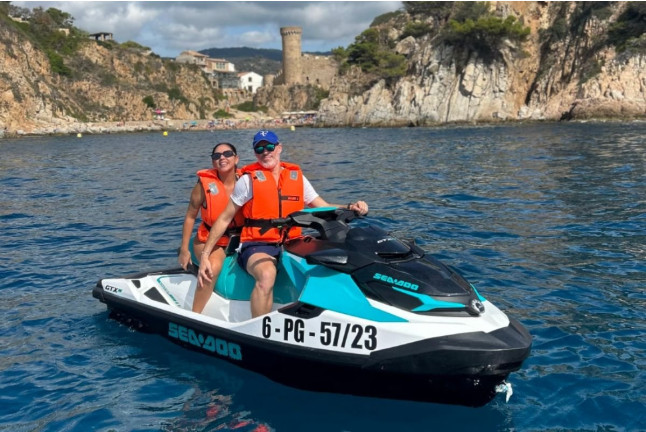 Excursión en Moto de Agua para dos en Cala Canyelles (Lloret de Mar, Girona)