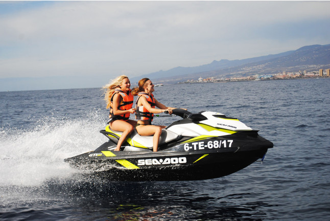 Jet Ski Safari: Moto de Agua para dos en Costa Adeje (Tenerife)  