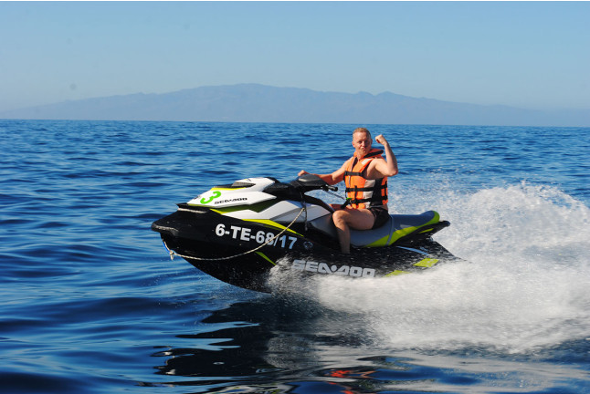 Jet Ski Safari: Moto de Agua para dos en Costa Adeje (Tenerife)  