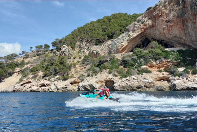 Excursión en Jetski (Cala Bona, Mallorca)