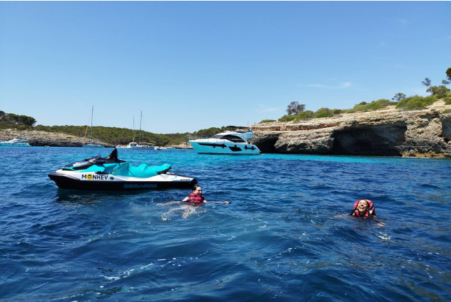 Excursión en Jetski (Cala Bona, Mallorca)