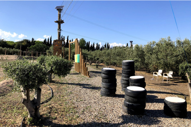 Circuito Multiaventura y Tirolinas en Jumpland Aventura Ecològica (Salou, Tarragona)