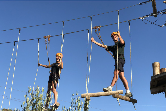 Circuito Multiaventura y Tirolinas en Jumpland Aventura Ecològica (Salou, Tarragona)